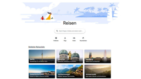 Google Reisen geht an den Start